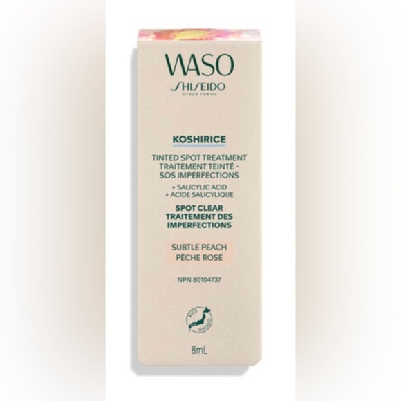 Waso Shiseido KOSHIRICE subtle peach Tinted Acne spot Treatment new - Picture 5 of 5